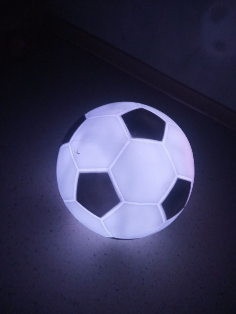 Dla dzieci piłka lampka na baterie