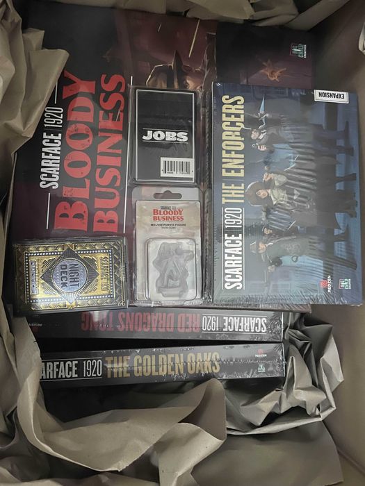 Scarface 1920 + Bloody Business i inne dodatki, edycja z Gamefound