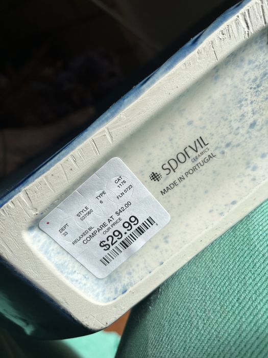 Vaso Azul Novo muito original