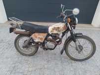 Honda Xls 125 a trabalhar