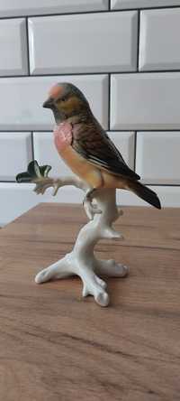Figurka porcelanowa Karl ENS - ptaszek Makolągwa