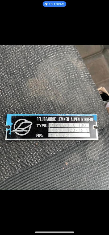 Плуг Lemken 6 корпусний