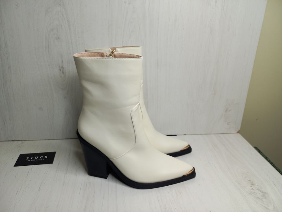 Ковбойки жіночі SIMMI LONDON Declan-1 Cowboy Boots - White