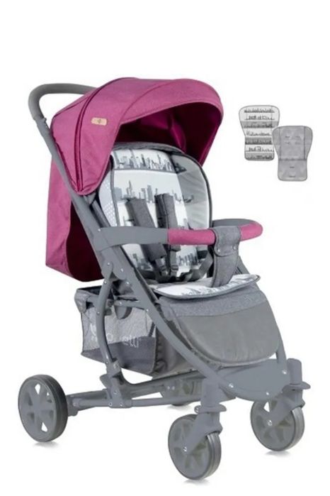 Wózek spacerowy Lorelli S300 rose grey