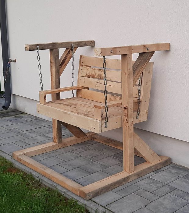 Ławka bujana ( huśtawka)