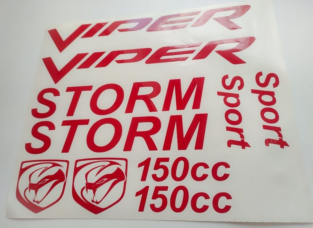 Наклейки на скутер Viper Storm
Прекрасна якість, легко клеяться