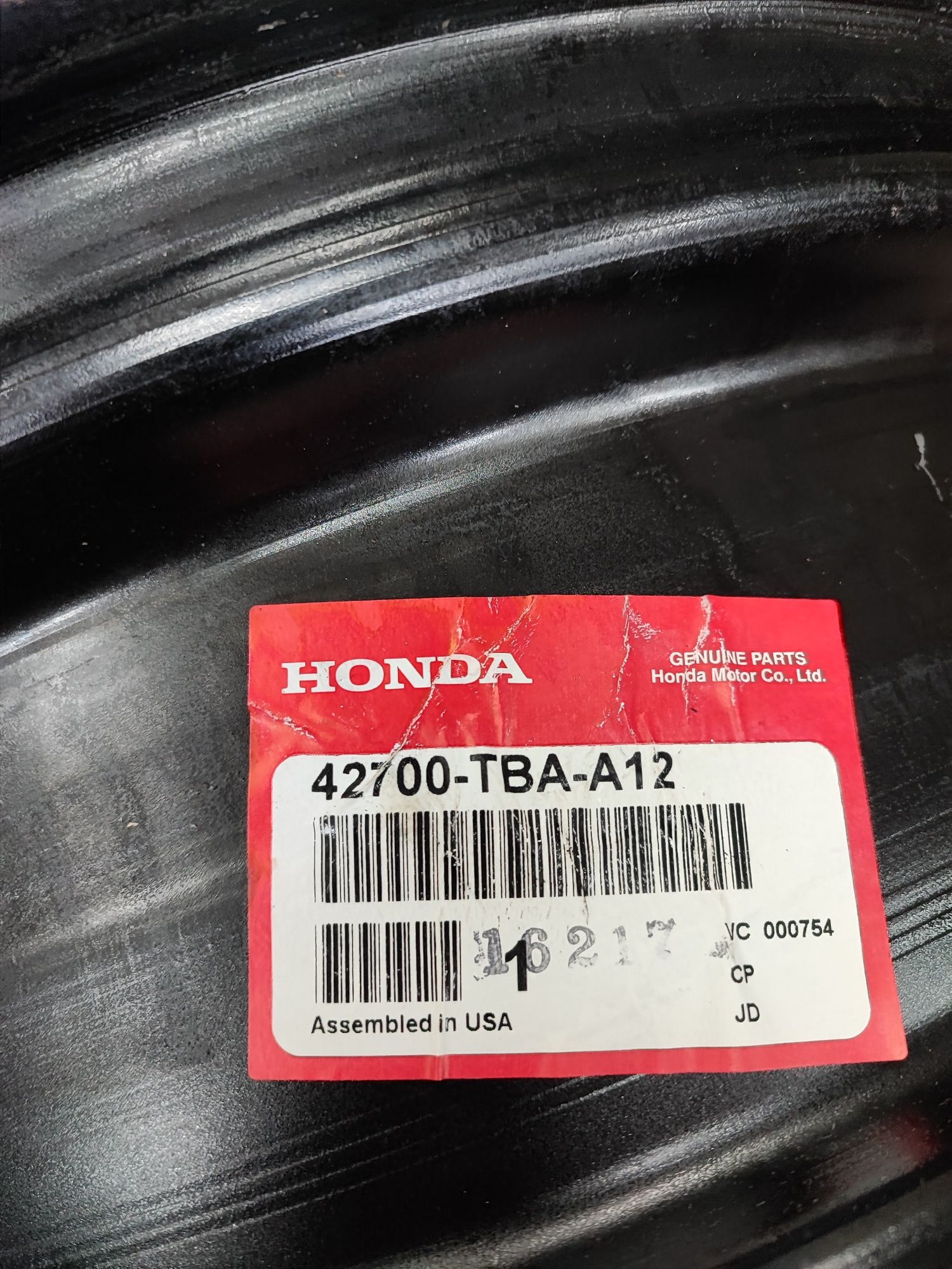 Felgi Stalowe HONDA 5x114.3 16" 7J ET45 16 Civic Accord