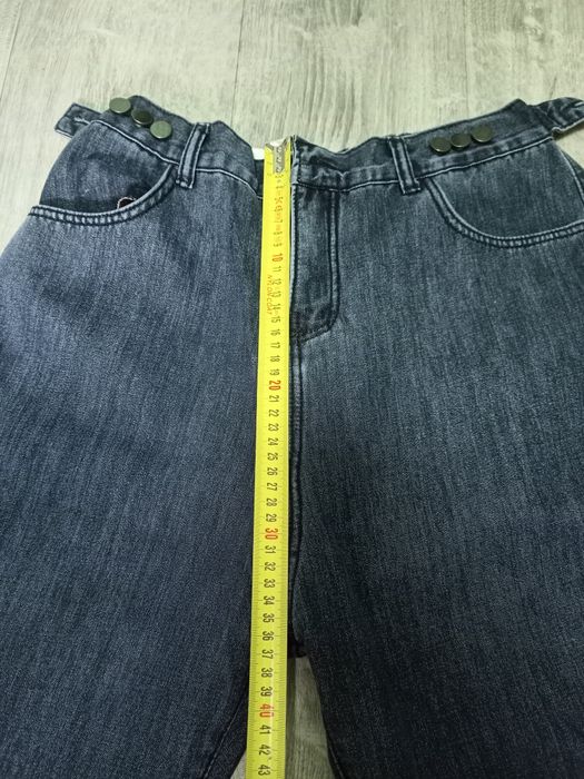 Мом джинсы mom jeans утепленные укороченные