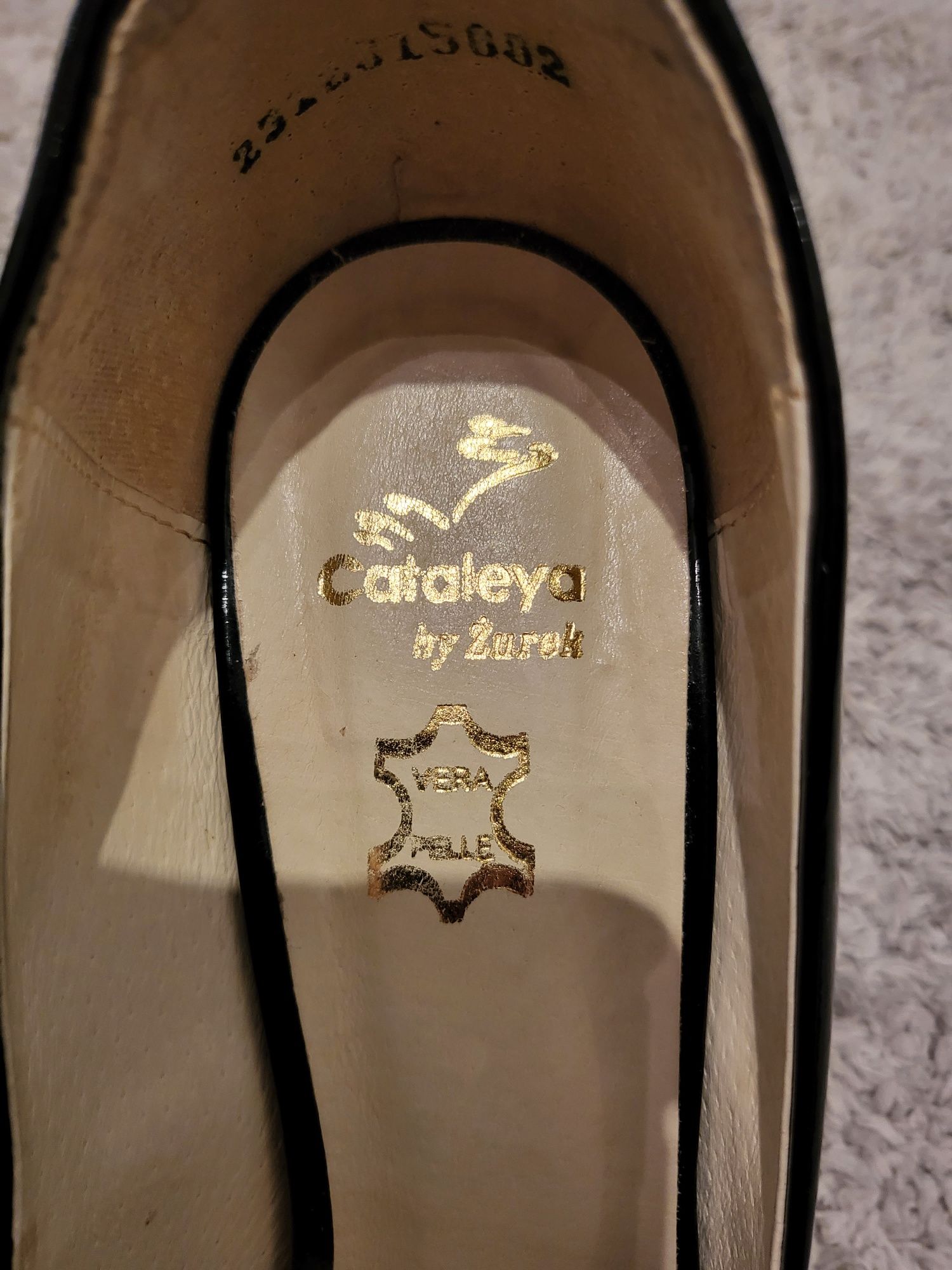Buty damskie lakierki skórzane roz. 39 Cataleya by Żurek