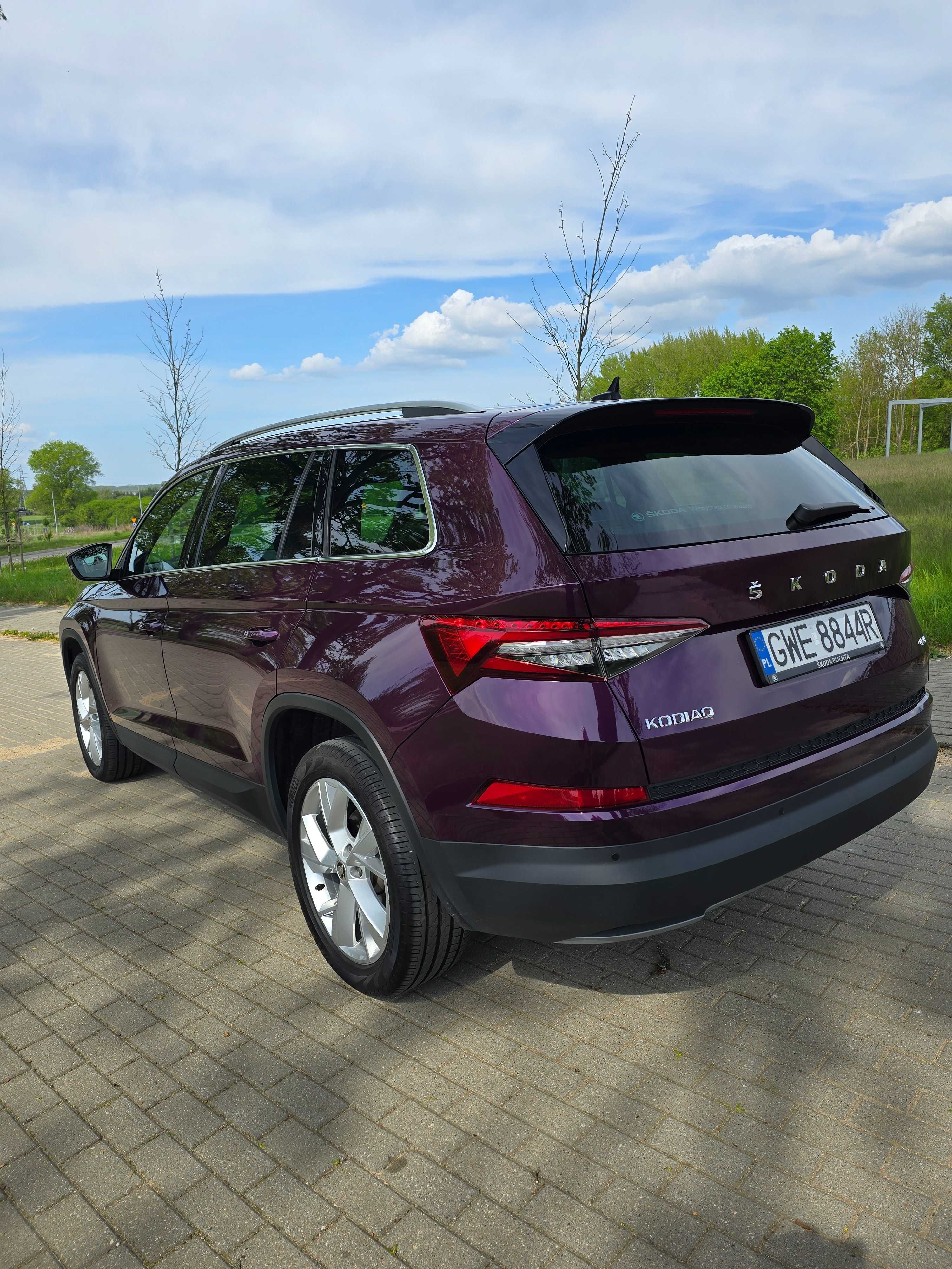 Skoda Kodiaq 4x4  2.0 200 KM 7 osobowy  Dsg. Stan Idealny.