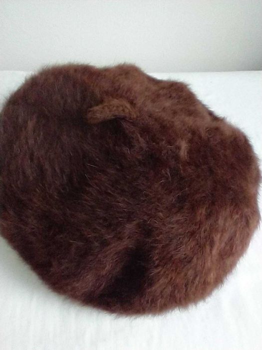 beret czapka 100% wełna