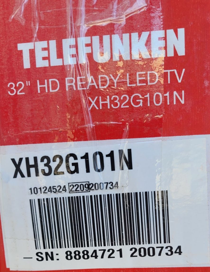 Telewizor LED 32 cale DVBT-2  hevc gwarancja