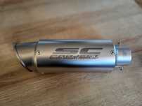 Tłumik motocyklowy  nowy 59mm/51mm (Sc Projesc/Akrapovic) z1000,cbr,