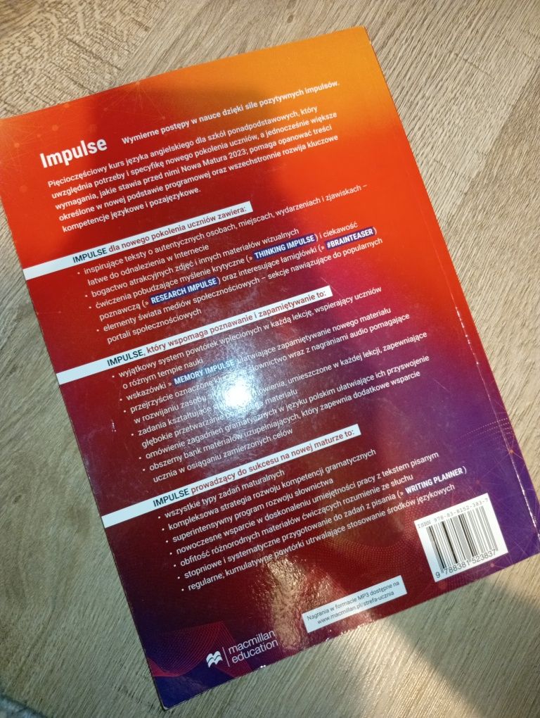 IMPULSE 2 (A2+/B1) ęzyk angielski podręcznik