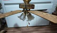 Lampa-wentylator sufitowy