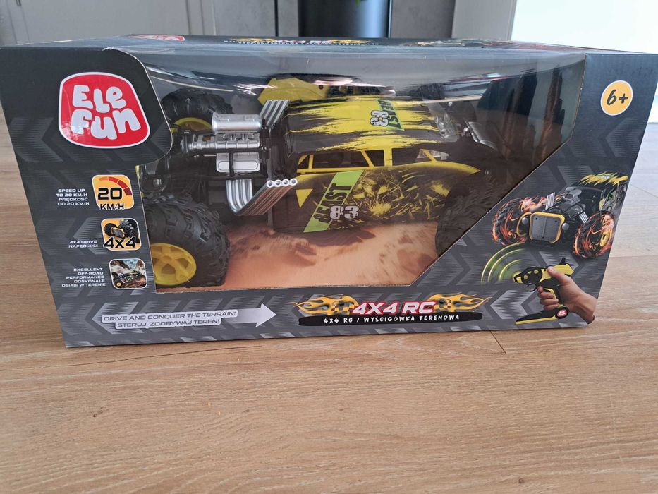 EleFun Auto  Wyścigówka Terenowa 4x4 RC Zdalnie Sterowany NOWY