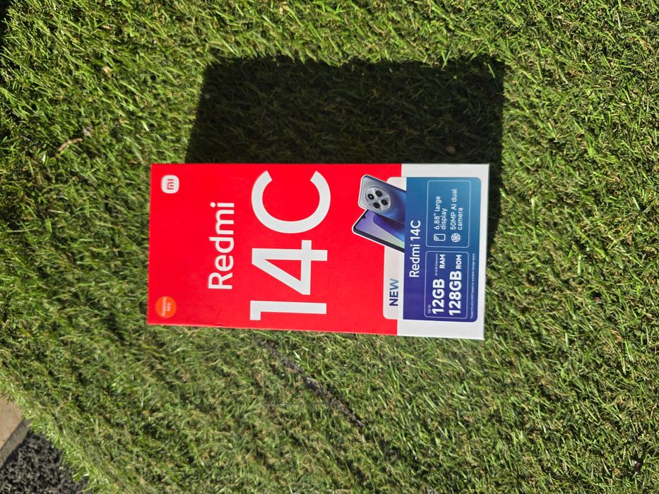 Xiaomi Redmi 14C 4G – 12GB RAM / 128GB ROM – Novo, Selado – Dual SIM