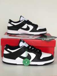 Мужские кроссовки Nike SB Dunk Black&white. Размеры 39-45