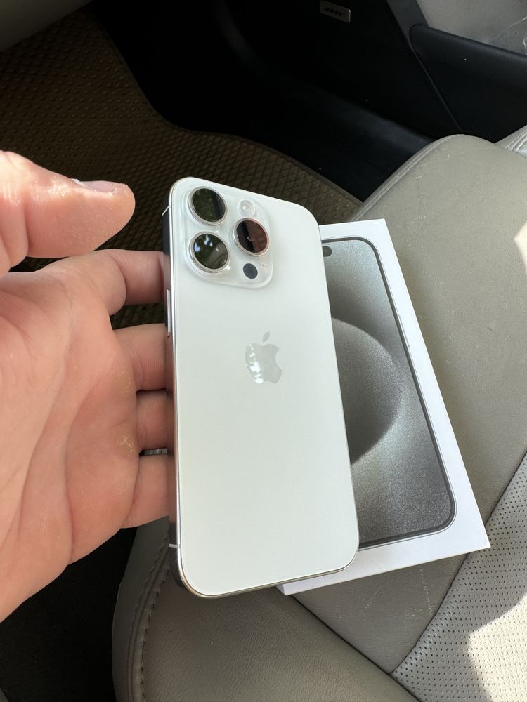 Apple iphone 15 Pro 128Gb White Titanium Фізична Сім