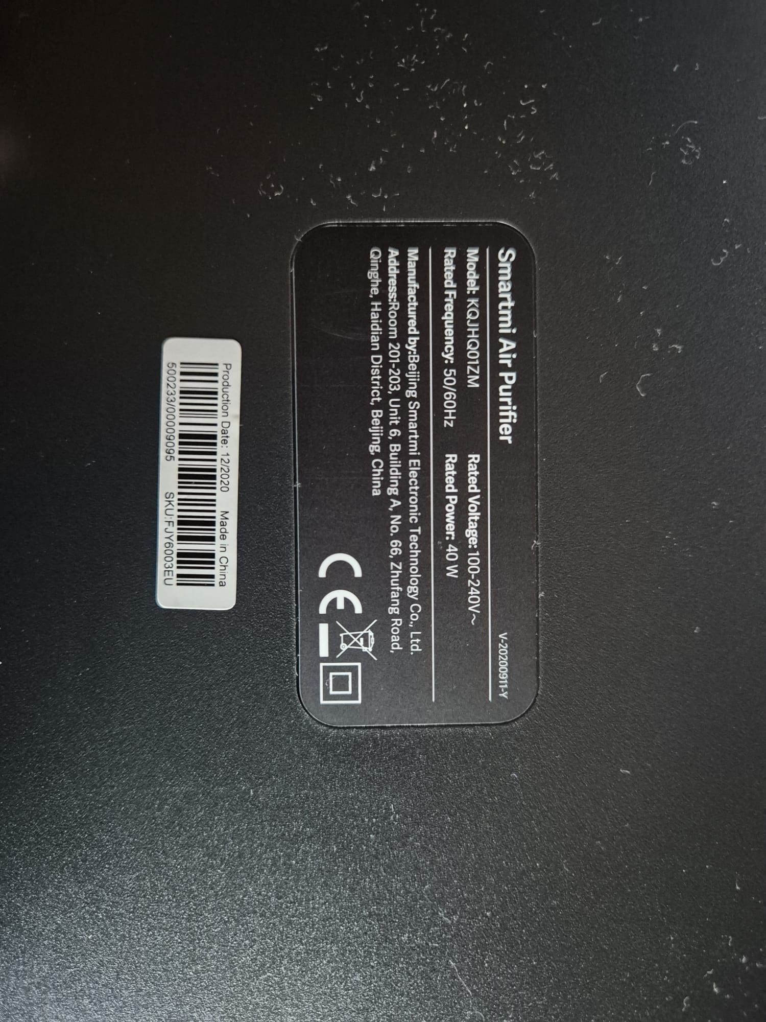 Oczyszczacz powietrza Xiaomi Smartmi Air Purifier jak NOWY