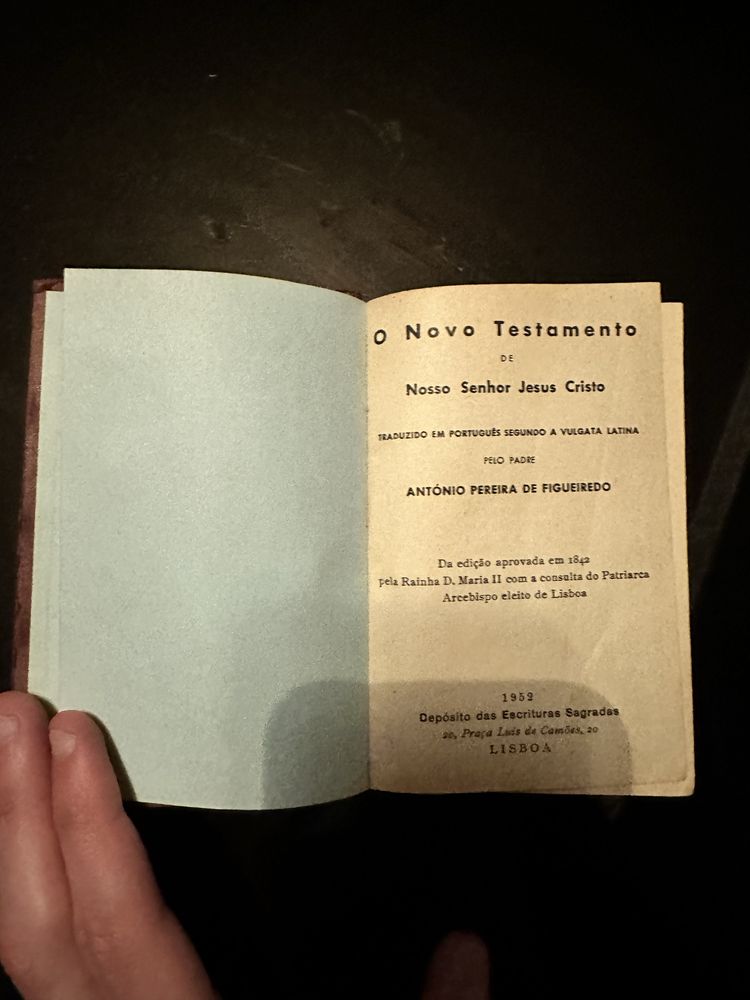 O novo testamento 1952