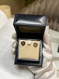 Сережки  Chopard Happy Diamonds earrings White gold, diamonds 1500