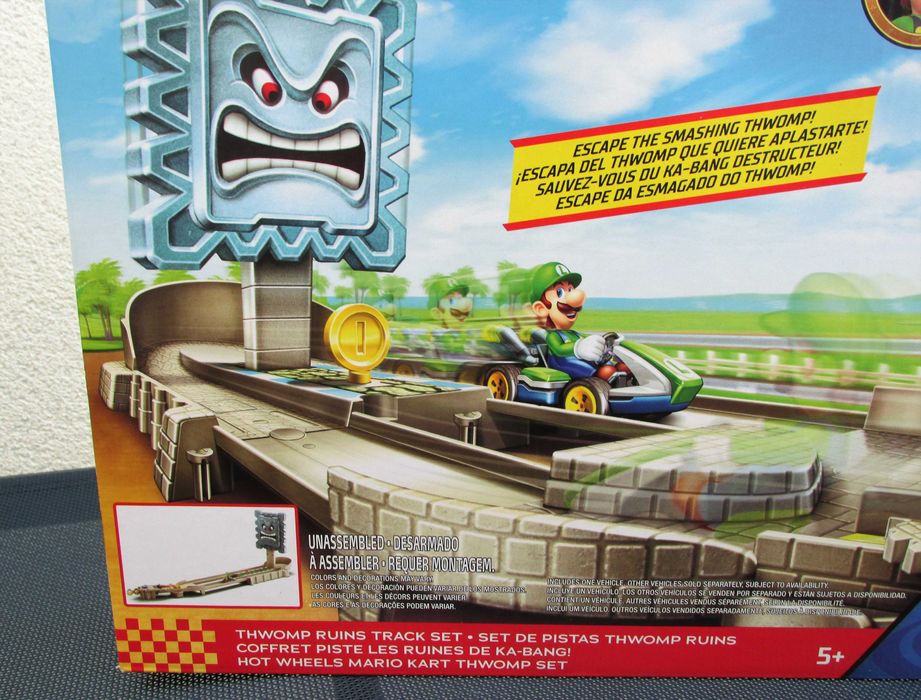 MarioKart Set de Pistas Thwomp Ruins Hotwheels Novo/Selado