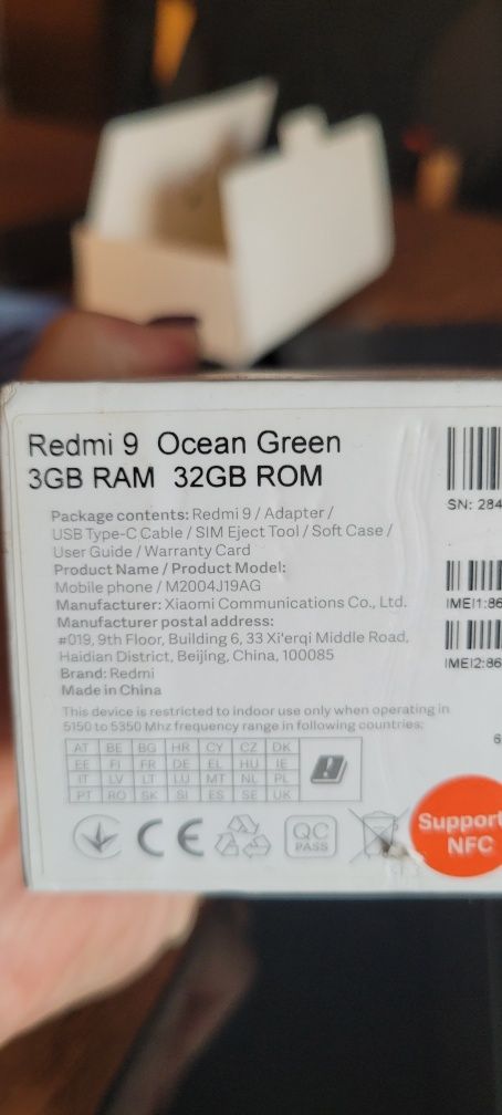 Telefon smartfon Redmi 9