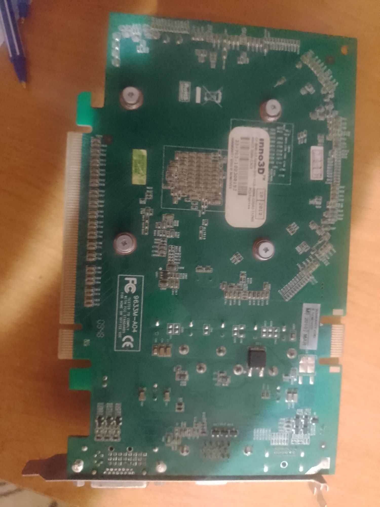 ВІДЕОКАРТА GF 9600GT на 512 MB  HDMI GDDR3 с высокой БИТНОСТЬЮ Inno 3d