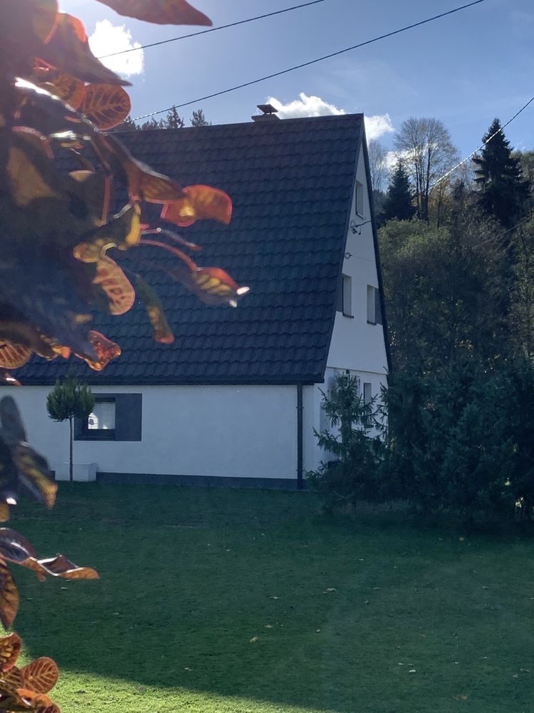 Domek w Beskidach Niezapominajka z ogrodem