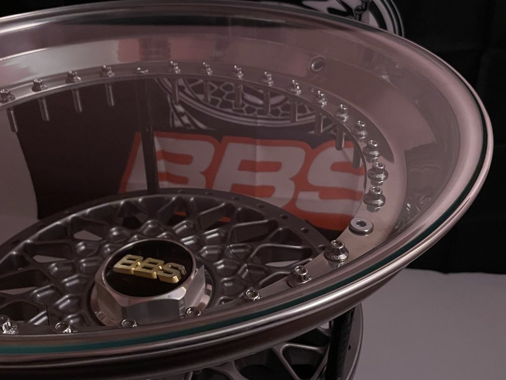 Stolik felga BBS RS / 3tlg stance jdm stolik kawowy
