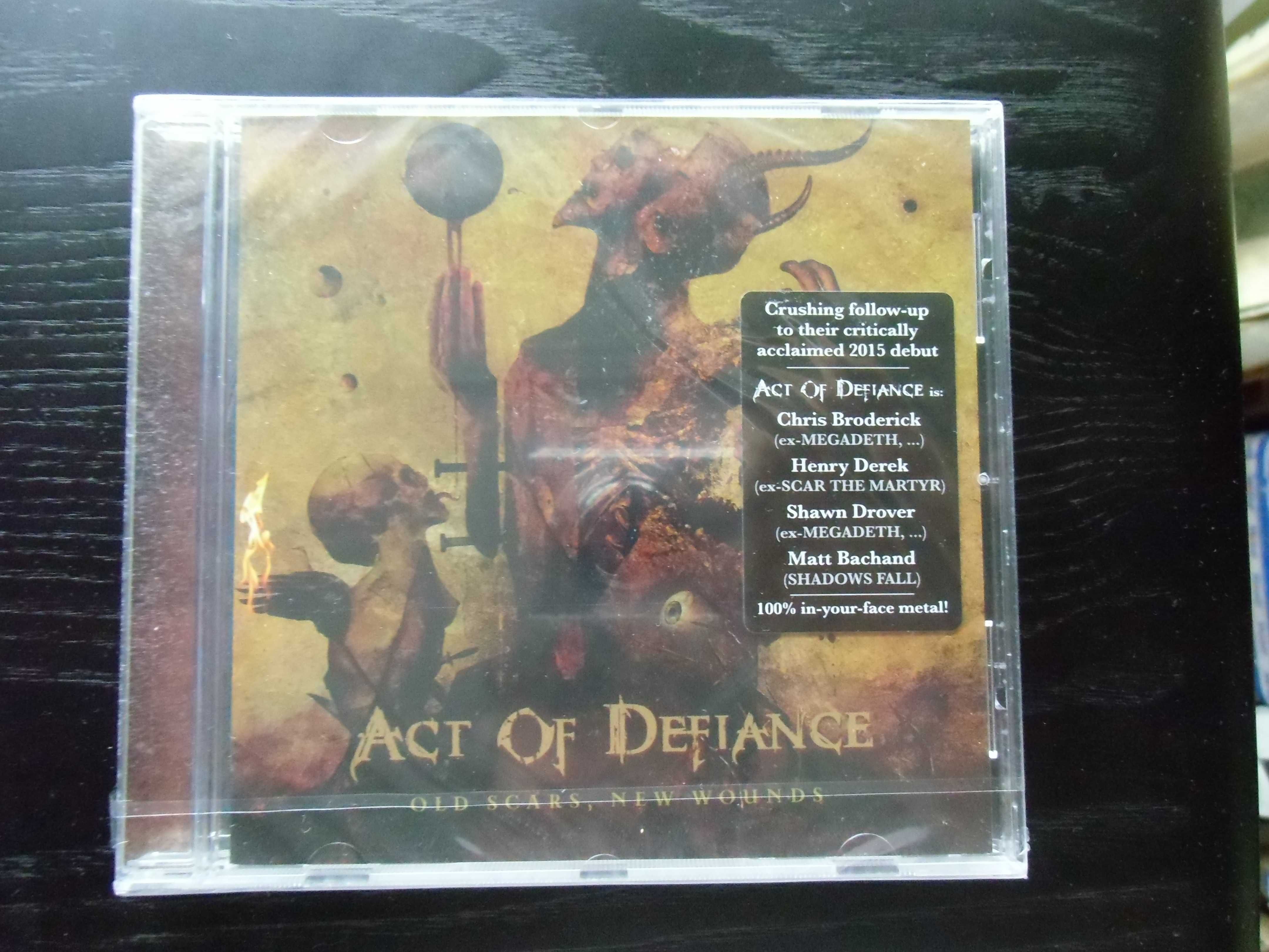 сd Act Of Defiance – Old Scars, New Wounds