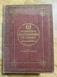 Webster’s New International Dictionary 1937 Tomy I-III