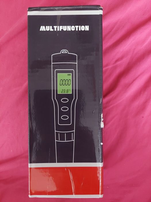 Testef jakości widy pitnej twardości temp OSMOZA PH h2