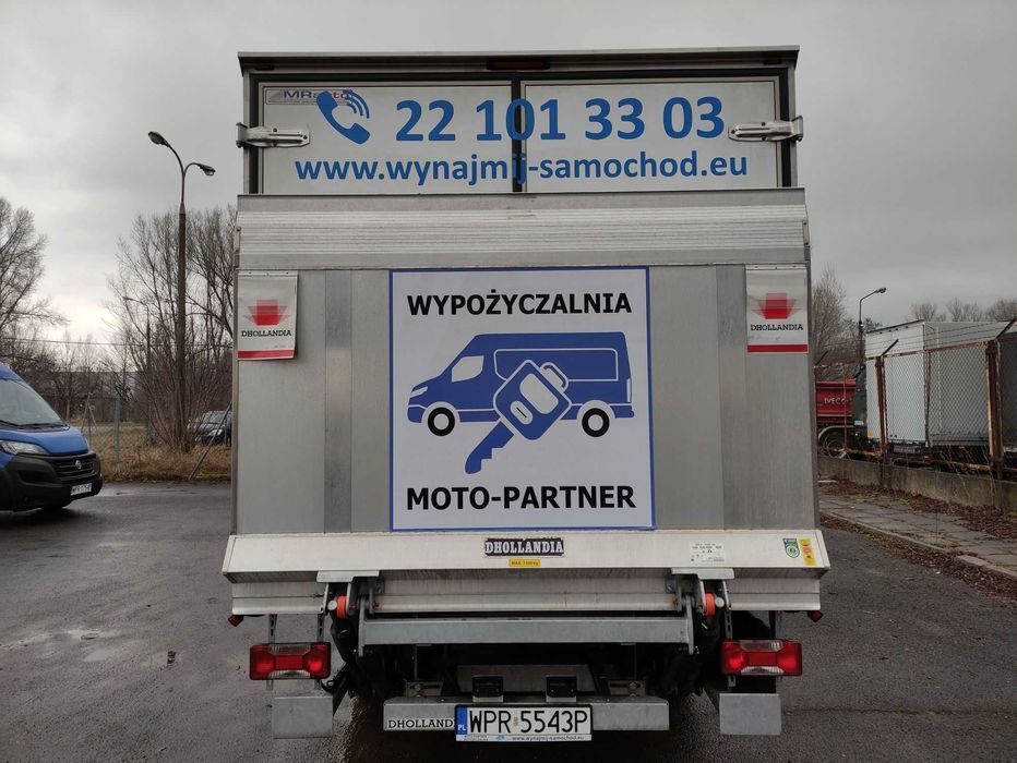 Wynajem busa Iveco Daily Chłodnia/Izoterma/WINDA/Dostawczy/paleciak