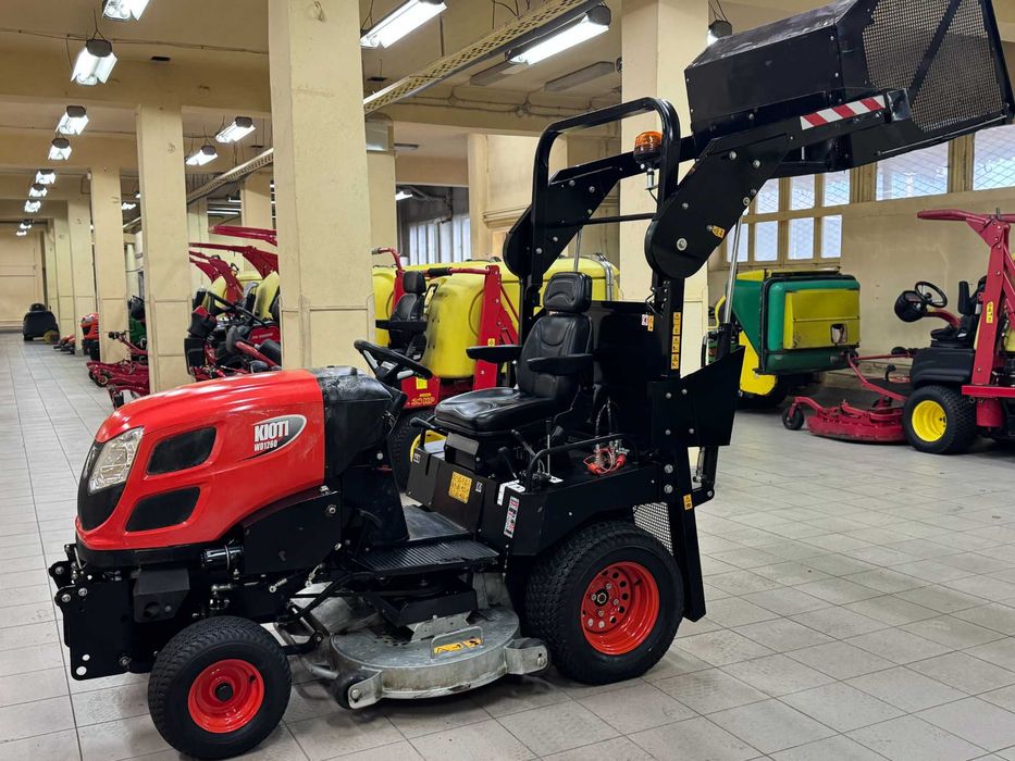 Traktorek Kosiarka Kioti WD1260 Górny wysyp Diesel 355 MTG JAK NOWY