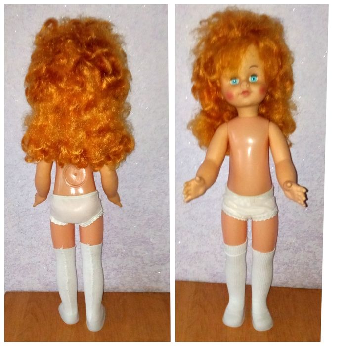 Кукла СССР.Невеста ..В свадебном платье. 60 см.