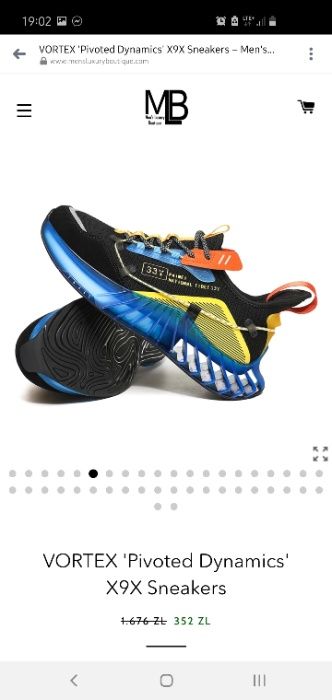 Buty do biegania Vortex Dynamics X9X Sneakers