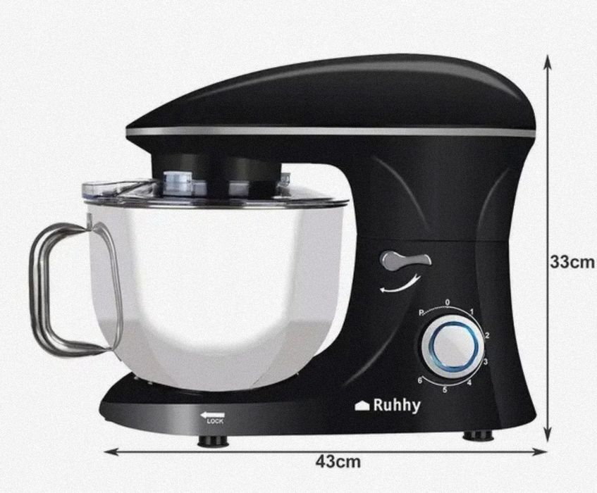 2200w Польща 6,5літрів тістоміс міксер планетарний тестомес комбайн