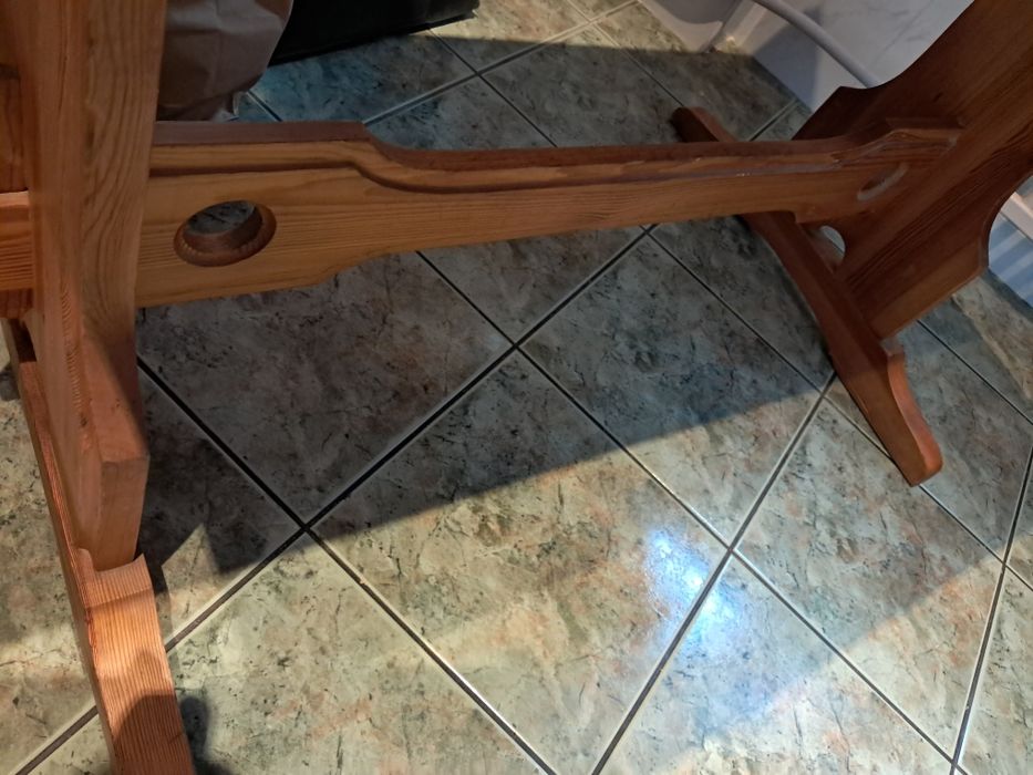 Stół + 3 krzesła komplet sosna Cepelia