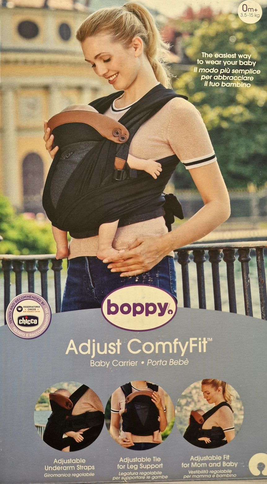 Porta bebés (Marsúpio) Boppy Adjust Comfyfit (0+)