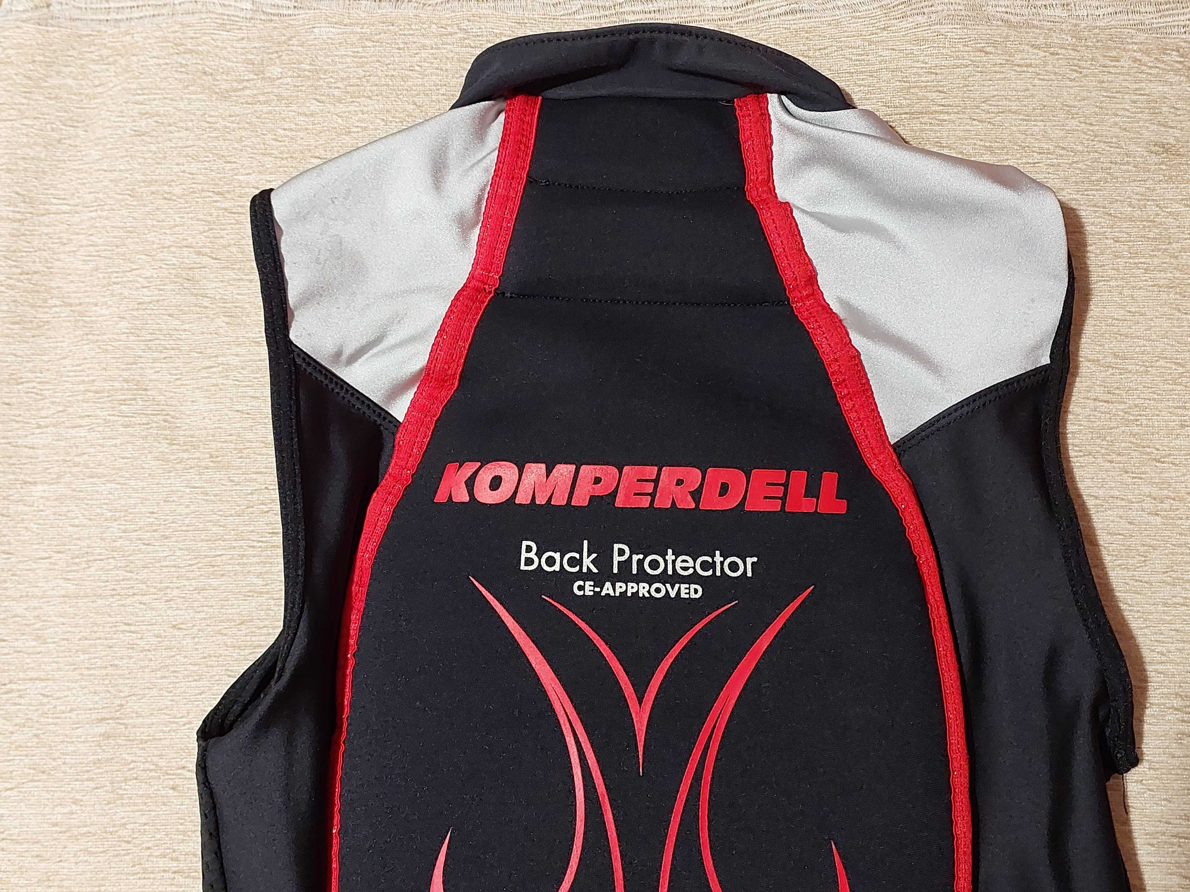 Защита спины вело мото лыжи Komperdell Back Protector размер S
