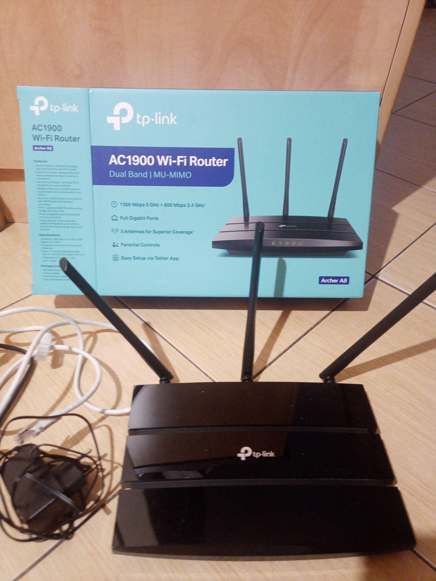 Bezprzewodowy router TP-Link AC1900