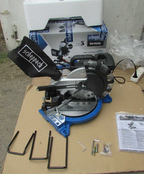 Пила торцовочна, торцовка Scheppach 210мм 1500Вт (з Німеччини)