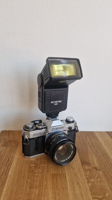 Canon AE 1 + Canon 50mm 1.8