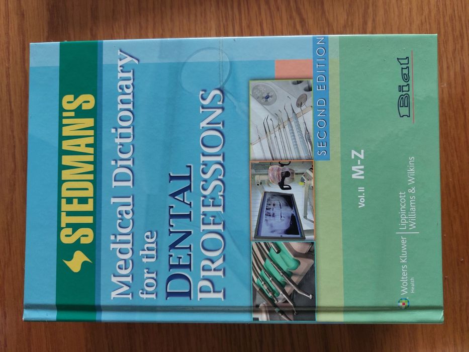 2 livros novos Medical dictionary for the dental professionals