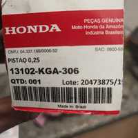 Vendo pistão e segmentos para mota Honda cargo 125