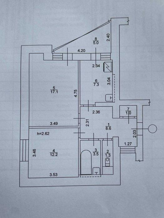 ‼️ Без комісії! Продаж 2к. квартири з ремонтом біля м.Палац України ‼️
