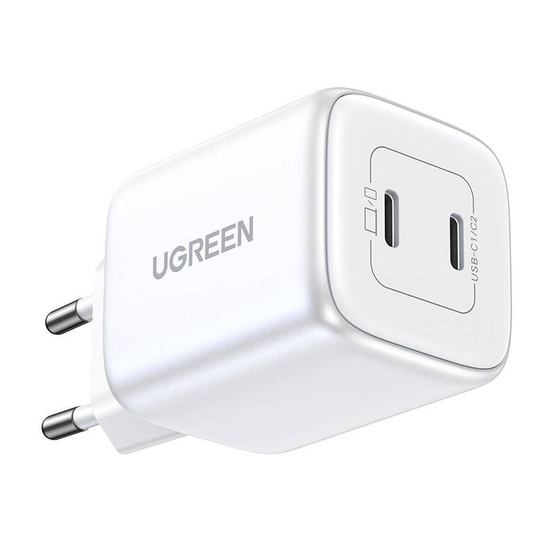 Ładowarka sieciowa UGREEN Nexode 45W, 2x USB-C, PD3.0, QC4.0, GaN