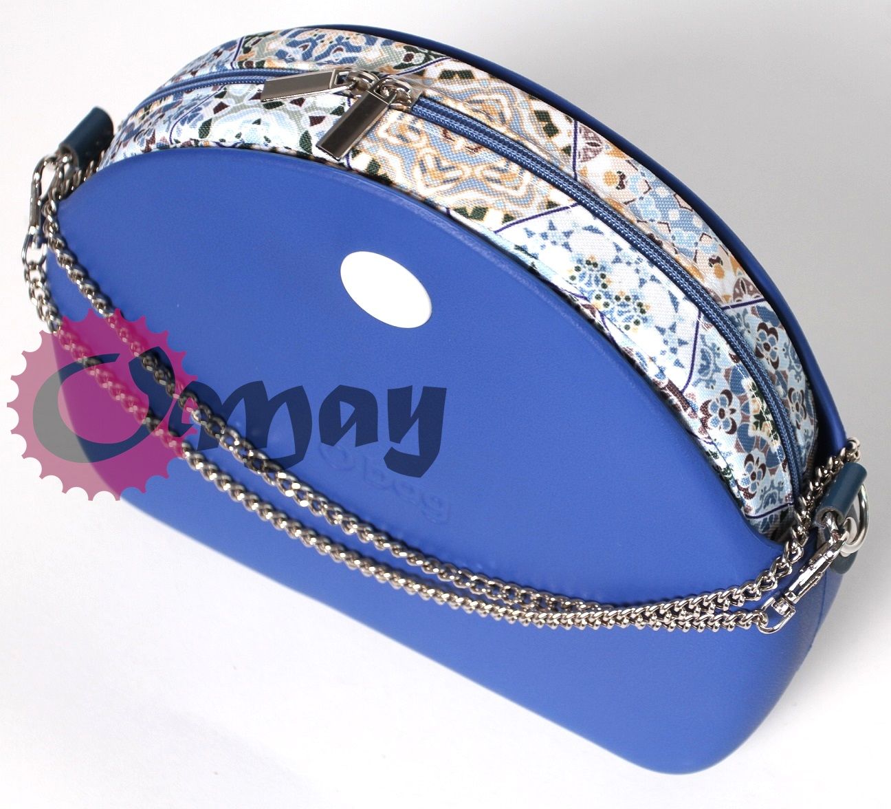 organizer OBAG MOON LIGHT kafelki biszkoptowe niebieski OMAY